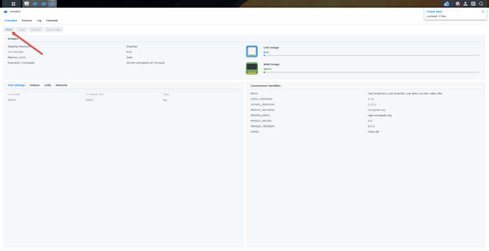 群晖（Synology）NAS 安装 MongoDB插图8