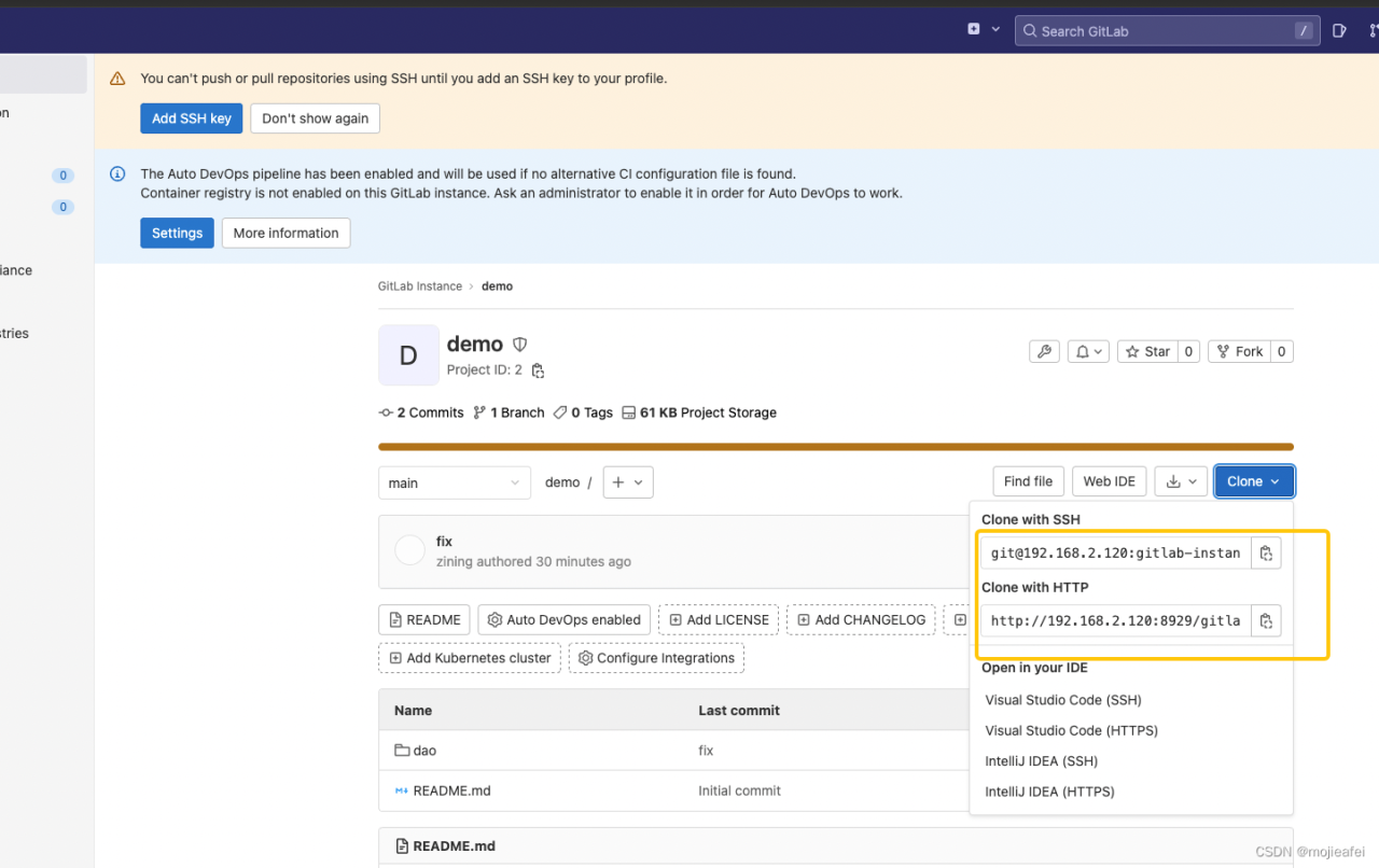 基于docker搭建gitlab，并且开放到公网-MyLoo科技网