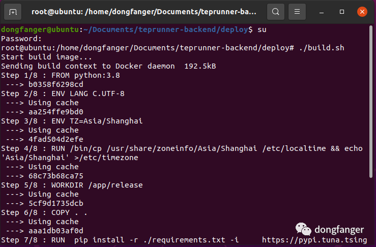 teprunner测试平台部署到Linux系统Docker插图15