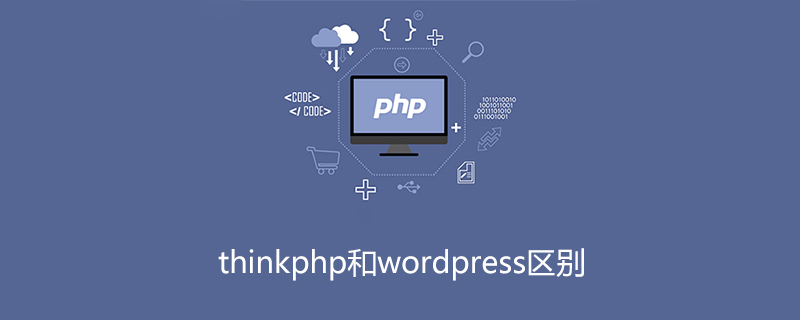 wordpress与PHP的区别,thinkphp和WordPress区别 WordPress网站建站教程-MyLoo科技网