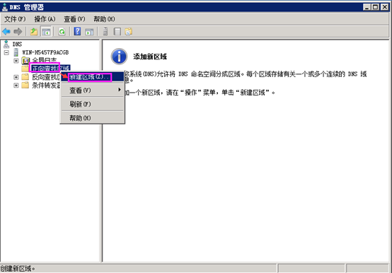 Windows Sserver 2008 R2 搭建DNS配置区域与配置转发器上外网插图10