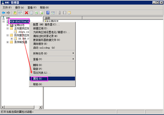 Windows Sserver 2008 R2 搭建DNS配置区域与配置转发器上外网插图27