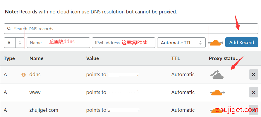 动态IP的VPS服务器设置动态DNS（DDNS）教程，利用CloudFlare为动态IP服务器配置DDNS功能-MyLoo科技网