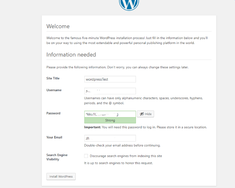 linux docker搭建wordpress 5.2.3插图