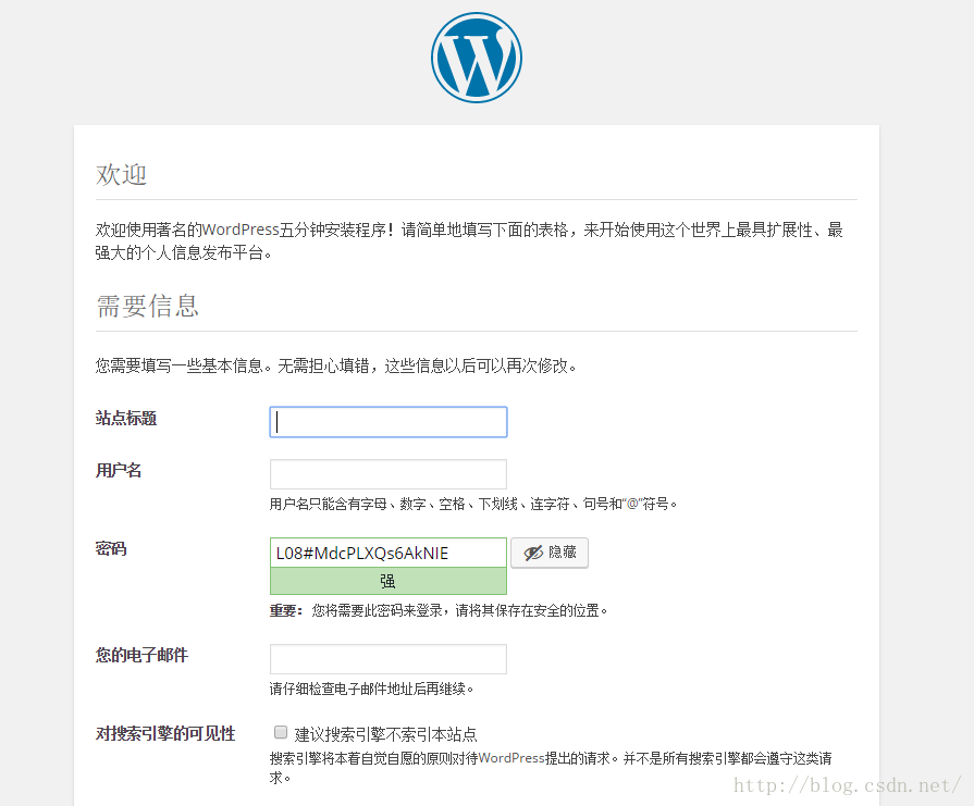 docker环境下搭建wordpress-MyLoo科技网