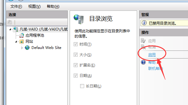 发布网站               IIS部署网站插图13