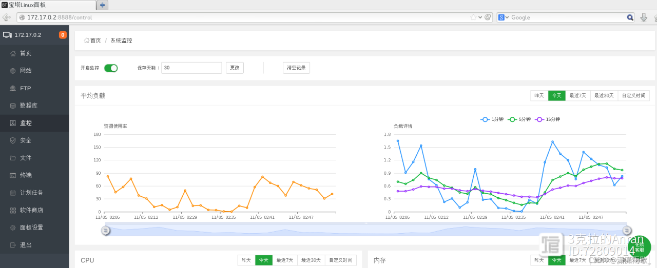 bt宝塔面板docker版部署及制作-MyLoo科技网