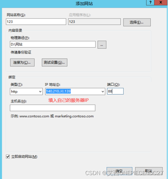 Windows系统服务器如何架设网站插图20