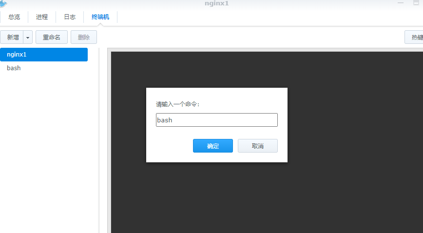 在群晖上安装docker和docker-nginx插图6