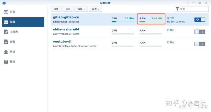 黑群晖docker下载 黑群晖安装docker_git_06