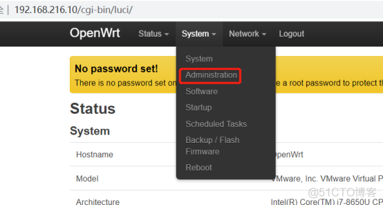 VMware Workstation安装软路由OpenWrt_虚拟机_26