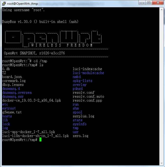 软路由之openwrt安装ipk文件包(docker.ipk)-MyLoo科技网