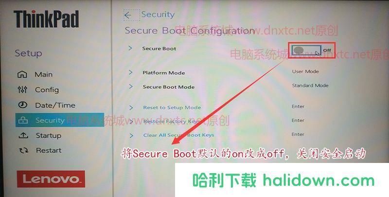 联想ThinkPad笔记本win10改win7系统 BIOS设置教程(支持8/9/10代cpu)